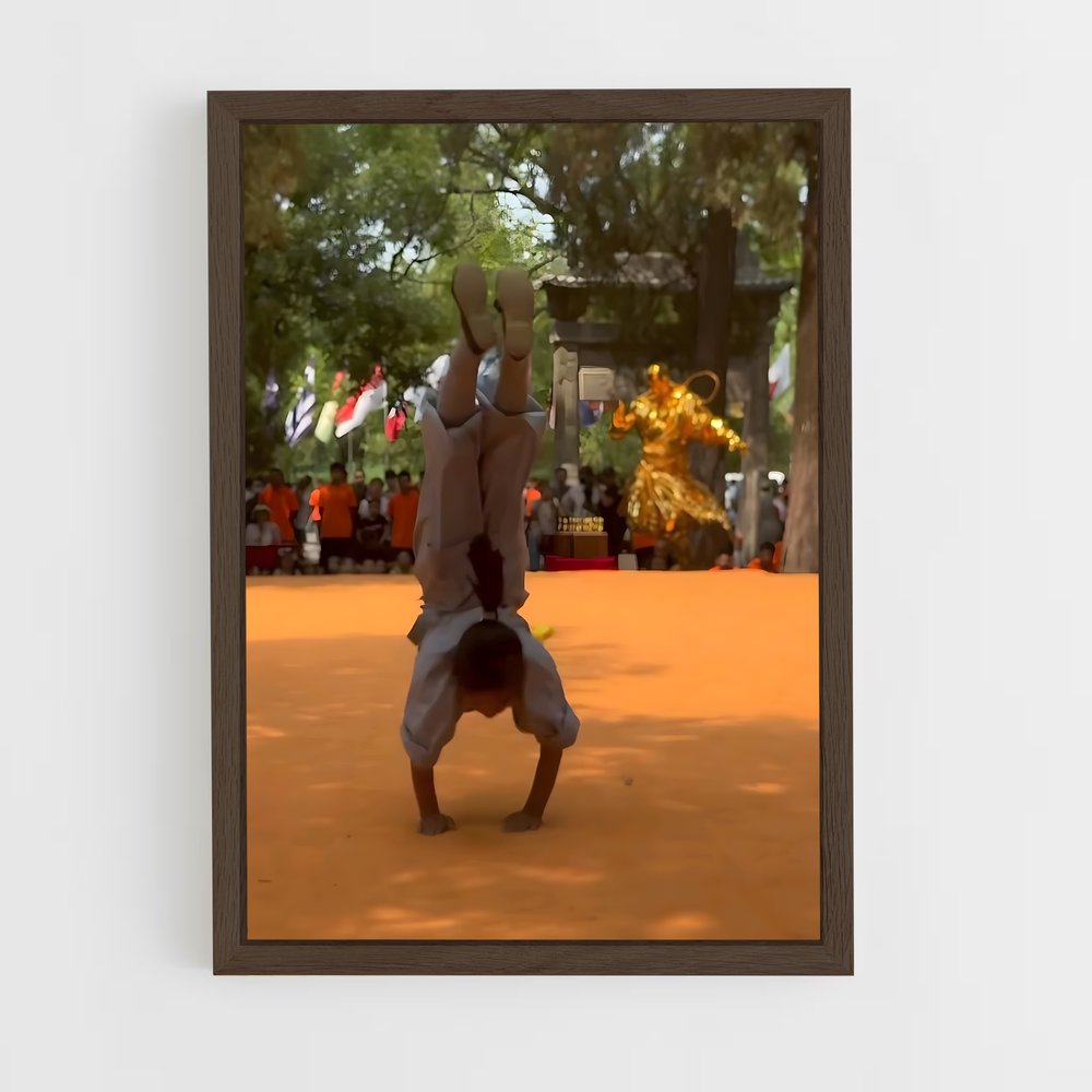 Poster Maître Wushu – affiche Kung Fu (vue 5)